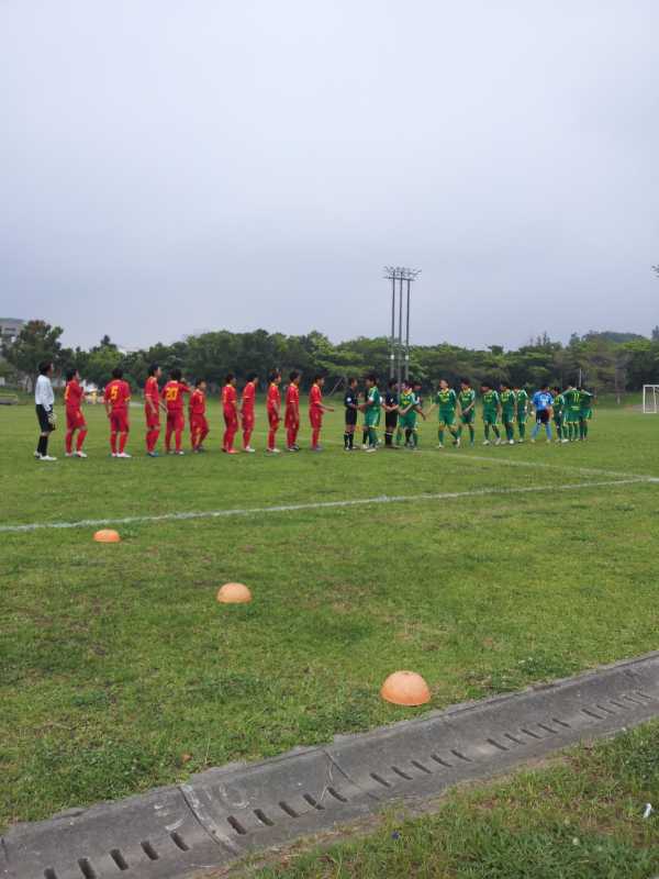 九州大学サッカートーナメント大会本戦　ＶＳ　沖縄国際大学